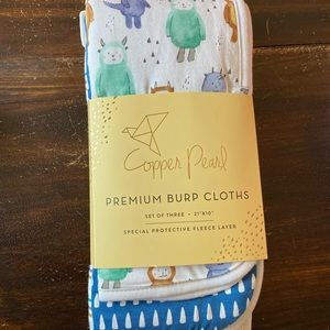 Copper pearl burp cloths brand new color Max
